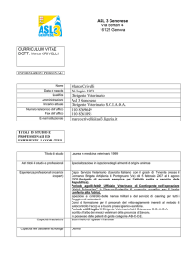 regione liguria - ASL 3 Genovese
