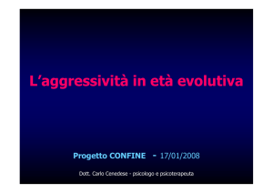 Lo sviluppo delle emozioni e l`aggressività in età evolutiva