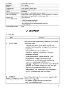 la montagna - Rete Innova