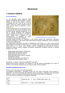 Senenmut - Antonio Crasto