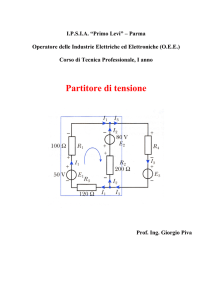 Partitore di tensione