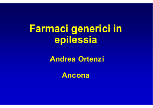 Farmaci generici in epilessia