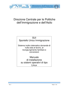 Direzione Centrale per le Politiche dell