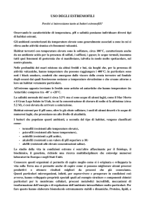 I batteri estremofili