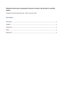Requisiti minimi per le postazioni di lavoro
