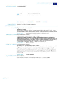 cv report - AUSL Bologna