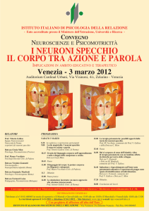 Convegno Neuroni Specchio