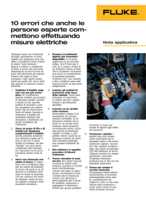 10 errori che anche le persone esperte com- mettono