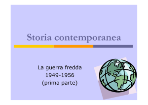 Storia contemporanea