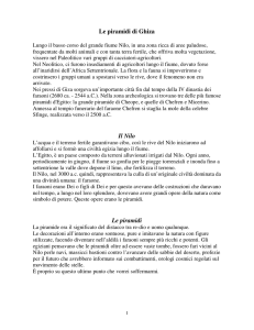 Le piramidi di Ghiza