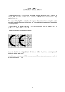 La marcatura CE: come è fatta e su quali prodotti va applicata