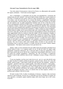Fantasticheria di Giovanni Verga: Vita e Contrasti