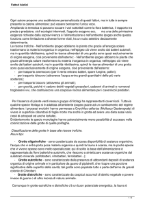 Fattori biotici - Geo CAI Bassano