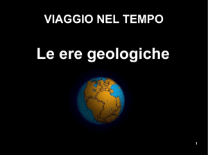 Le ere geologiche - Bloggo e... imparo
