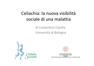 Celiachia: la nuova visibilità sociale di una malattia
