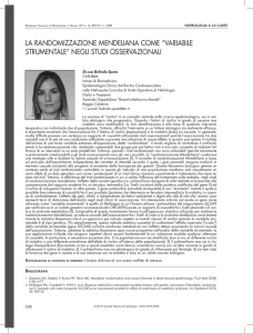 la RaNdoMIZZaZIoNe MeNdelIaNa CoMe