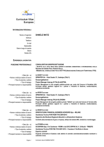 Curriculum vitae