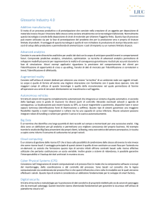 glossario della fabbrica digitale