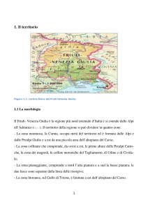 1. Il territorio