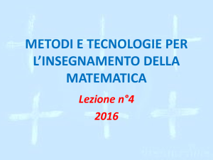 Lezione 4