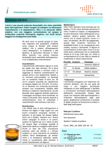 Fisiologia dell`alcol