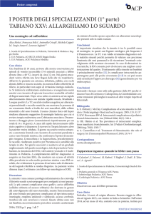 1° parte - Associazione Culturale Pediatri