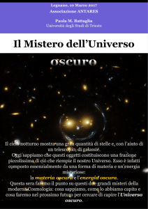 Il cielo notturno mostra una gran quantità di stelle