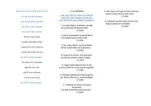 Testi dei canti - Scuola “MARIA AUSILIATRICE”