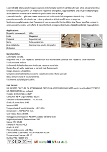 I pannelli LED Silamp di ultima generazione della famiglia Comfort
