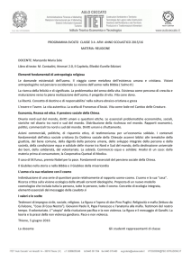 PROGRAMMA SVOLTO CLASSE 3 A AFM ANNO
