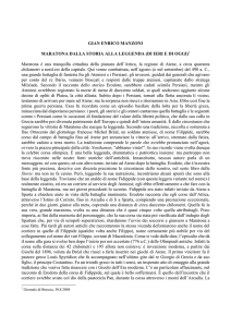 Maratona è una tranquilla cittadina della pianura d