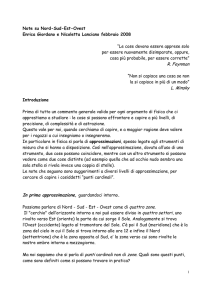 punti cardinali