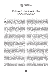 la patata e la sua storia a campallorzo