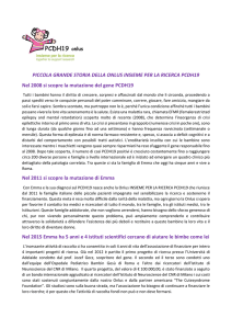 La ricerca PCDH19