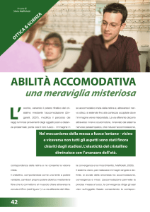 abilità accomodativa - Centro Ottico Maffioletti S. R. L.