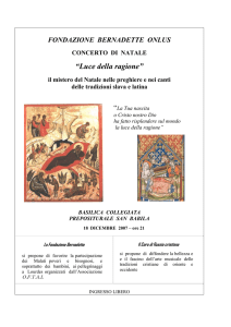 “Luce della ragione”