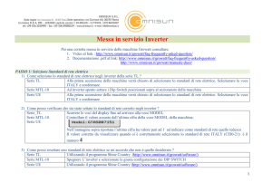Messa in servizio Inverter Growatt