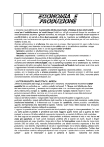 economia e produzione