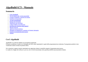 Manuale di AlgoBuild