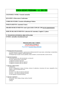 Vetuschi Antonella - Anatomia umana