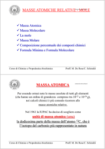 Lezione 5. Mole