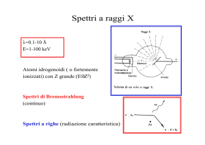 Spettri a raggi X
