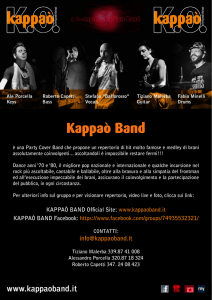 presentazione band