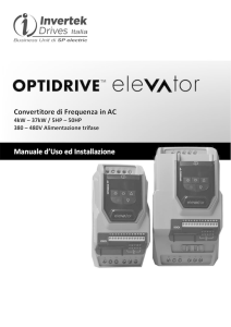 User Guide - Invertek Drives