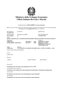 riassunto brevetto clicca qui