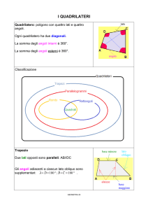 i quadrilateri - SCUOLA SECONDARIA DI I GRADO “G.PASCOLI”