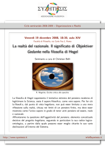 La realtà del razionale. Il significato di Objektiver