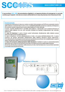 Scheda Tecnica SCC1RS