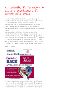 Nintedanib, il farmaco che aiuta a sconfiggere il cancro alle
