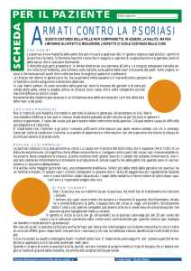 Armati contro la psoriasi